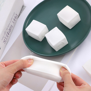 Most Popular TPR Simulation Soft Square Tofu Squishy Stress <b>Balls</b> Flour Filling Slow Return <b>Squeeze</b> Stress Relieve Toys for Kids - Product Image 5