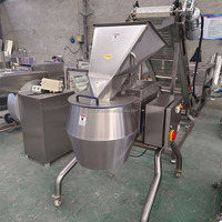 Máquina Comercial para Cortar Raíz de Loto, Máquina para Desmenuzar Repollo Rojo, Máquina para Picar y Desmenuzar Mostaza y Lechuga