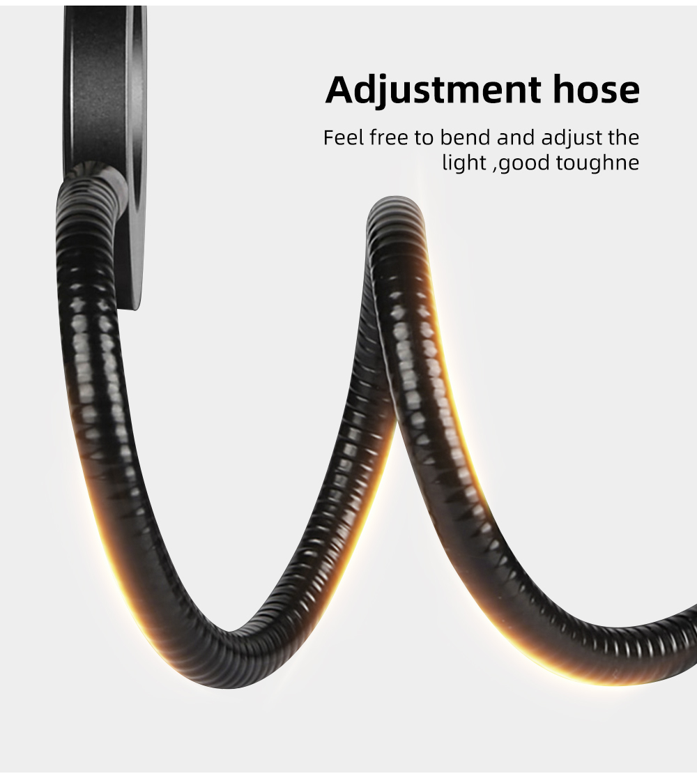 360 Degree Adjustable Usb Desk Lamp Eye-caring Led Reading Light With Clamp