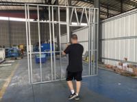Máquina de Perfilado de Acero Ligero LGS C89 para Estructuras de Villas, Máquina LGSF C89 con Software Vertex