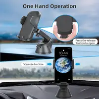 Suporte giratório de celular flexível, suporte móvel de montagem de celular, ventosa de sucção, painel de carro, 2022