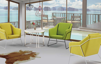 Fauteuil fantaisie doux et moderne avec conception à la mode, chaises de loisirs pour salon, hôtel, magasin et zone de loisirs, nouvelle collection