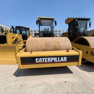 รถบดถนนมือสองญี่ปุ่นแท้ Caterpillar รุ่น CS683E ขนาด 18 ตัน แบบลูกกลิ้งเดี่ยว ระบบสั่นสะเทือน - Product Image 2