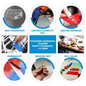 NanXiang Thép Ppgi Mạ Màu Mạ Kẽm Prepainted Cuộn Dây Thép Không Gỉ Cuộn Cho Xây Dựng - Product Image 2