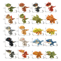 Set de Juguetes de Plástico con Figuras de Dinosaurios T-Rex Mini y Huevos Sorpresa para Niños, Importados