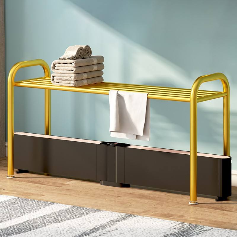 Toallero alto estilo taburete, largo 120 cm, alto 70 cm