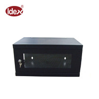 Baie de serveur murale assemblée Idealink 19 pouces 6U - Armoire réseau métallique pour équipement CCTV/Internet