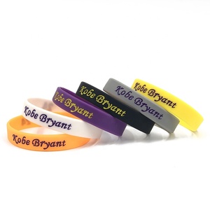 Pulseras de silicona para conmemorar a Legend Star, brazalete de goma de Kobe Bryant - Product Image 5
