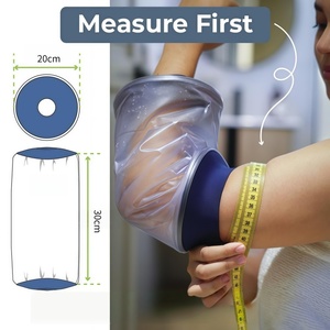 <span class=keywords><strong>Protection</strong></span> de plaie de douche réutilisable en gros, <span class=keywords><strong>protection</strong></span> de <span class=keywords><strong>bras</strong></span> pour cathéter PICC, couvre-plâtre imperméable, bandage imperméable, couvre-plâtre imperméable - Product Image 5