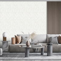 Papier peint vinyle moderne gaufré de haute qualité 1,06 m, imperméable et résistant à l'humidité, motif rayures et carreaux pour murs d'hôtels et salles à manger