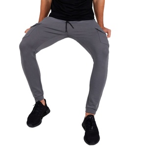 ผลิต กางเกงคาร์โก้ผู้ชาย สีพื้น แบบขายส่ง บริการสั่งทำ กางเกงคาร์โก้รัดรูปสำหรับผู้ชาย - Product Image 2