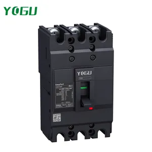 YOGU to New type 3 poles general electric easypact ezc 100a 3p mccb best brand moulded case circuit breaker with good price
