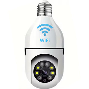 Cámara Inalámbrica de Seguimiento Automático para el Hogar, Cámara Wifi PTZ 1080P, Cámara de Seguridad con Rotación de 360°, Cámara con Forma de Bombilla Nocturna, Interfaz E27 - Product Image 4