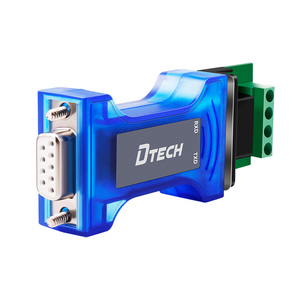 DTech-convertidor <span class=keywords><strong>RS232</strong></span> a RS485, adaptador de datos de comunicación <span class=keywords><strong>Serial</strong></span> con indicadores LED TX RX y placa de terminales - Product Image 5