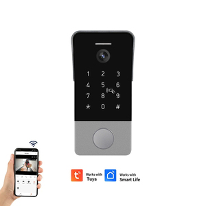 Sonnette <span class=keywords><strong>vidéo</strong></span> WiFi HIWINK 2MP avec détection de mouvement, empreinte digitale, mot de passe, carte IC, NFC, application Tuya, IP65 pour l'Europe - Product Image 5