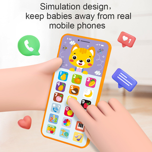 Samtoy elettrico ricarica Baby educazione precoce <span class=keywords><strong>Castellano</strong></span> apprendimento Smart Mini cellulare per bambini cellulare giocattolo per cellulare - Product Image 2