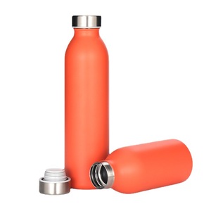Stainless Steel Mini <b>Thermos</b> <b>Bottle</b> 304 Inner 201 Outer Pale Light Blue Light Powder Color Home Use Gift - Product Image 5