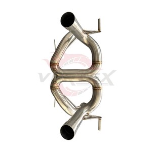 ท่อไอเสียสแตนเลสสตีล Vortex Premium X Pipe สำหรับ Lamborghini Aventador SVJ 6.5L V12 ระบบ Catback - Product Image 5