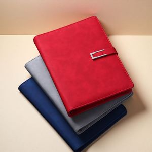 Custom Company Business Gifts PU Leather Hardcover 6 Ring Binder Loose-Leaf A6 <b>Planner</b> A5 Notebook 80 Sheets PVC/Fabric/PP Cover - Product Image 3