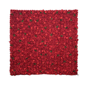 可定制户外仿真花背景墙布底婚庆装饰带地图定制 - Product Image 5