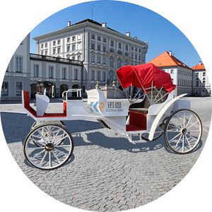 Buggy électrique sans chevaux de style européen, magnifique chariot en acier pour passagers, idéal pour les visites touristiques - Product Image 6