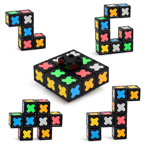 Giocattolo Luminoso al Buio e Fidget Spinner, Cubo Magnetico 3D, Blocchi da Costruzione, Gioco Educativo STEM - Product Image 5