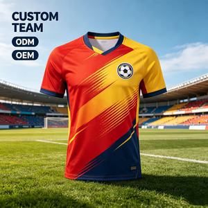 Venta Especial: Camisetas de Fútbol Sublimadas Transpirables con Logotipo Personalizado y Uniformes de Fútbol para Hombre - Product Image 1