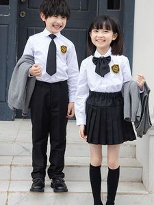 Uniforme escolar para hombres, estudiantes <span class=keywords><strong>de</strong></span> escuela primaria y <span class=keywords><strong>secundaria</strong></span>, jardín <span class=keywords><strong>de</strong></span> infantes, maestros <span class=keywords><strong>de</strong></span> jardín, chaleco Formal <span class=keywords><strong>de</strong></span> punto con cuello en V, suéter - Product Image 1