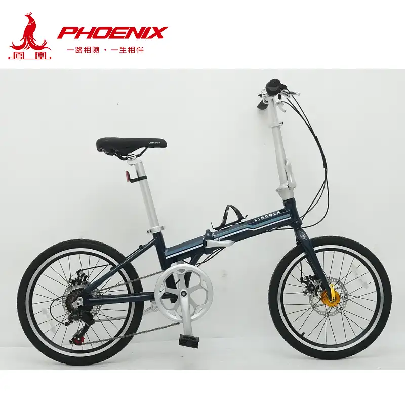 Phoenix-bicicleta plegable de 7 velocidades, marco de aluminio de alta calidad