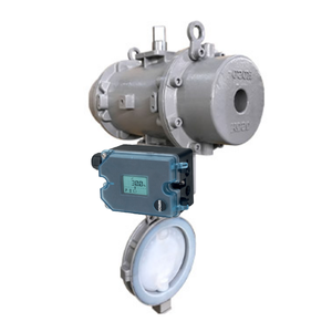 Válvula de Mariposa KOSO con Posicionador Neumático Inteligente Samson 3725-00, Posicionador y Actuador de Válvula - Product Image 1