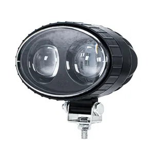 CJ5888 स्पॉट बीम LED 20W रिंग फॉग लाइट ब्लू DRL ड्राइविंग लैंप यूनिवर्सल फिटिंग बाइक और कारें