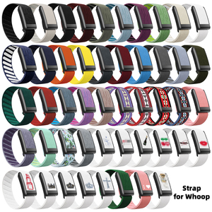 Cinturino in Nylon HMJ per Whoop 5.0 MG One, Bracciale Personalizzato con Cornice in Metallo Nero, Oro Rosa, Argento Lucido, Oro - Product Image 1