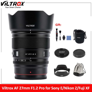 เลนส์ VILTROX 27 มม. F1.2 Pro สำหรับกล้อง Fuji <span class=keywords><strong>XF</strong></span>, Sony E, Nikon Z รูรับแสงกว้าง ระบบออโต้โฟกัส สำหรับกล้อง APS-C เช่น Fuji X-T30, X-T3, X-PRO3 - Product Image 5