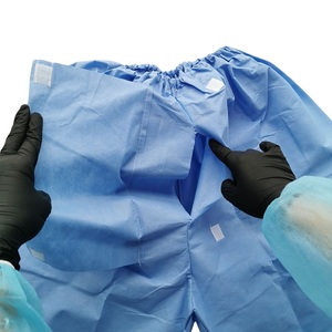 Elastic Waist SMS Non-woven Examination Pants <strong>Modesty</strong> and Dignity <strong>Shorts</strong> Colonoscopy <strong>Short</strong> with Back Opening and Pareo - Product Image 2