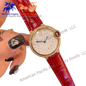 Reloj de Cuarzo para Mujer, Elegante y Sencillo, con Correa de Cuero y Acero Inoxidable, Batería de Larga Duración, Ideal para Mujeres de Negocios - Product Image 1