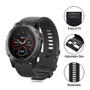 <span class=keywords><strong>Bracelet</strong></span> en silicone à dégagement rapide 22 26mm pour <span class=keywords><strong>Garmin</strong></span> <span class=keywords><strong>Fenix</strong></span> 8 7 7S 7X 6 6X 6S Pro 5 5X <span class=keywords><strong>5S</strong></span> Plus <span class=keywords><strong>montre</strong></span>-<span class=keywords><strong>bracelet</strong></span> à ajustement rapide - Product Image 4