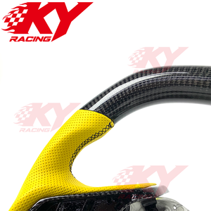 Volant de course en fibre de carbone personnalisé pour Chevrolet Corvette C8 Coupé C6 C7 C5, Camaro, Malibu, Cruze, Silverado - Product Image 2
