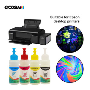 Goosam trong suốt chống giả An Ninh 100ml huỳnh quang UV vô hình mực cho Epson máy in phun kỹ thuật số - Product Image 1