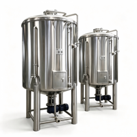Cuve de Fermentation Kombucha Commerciale 2000L en SUS304 à Double Enveloppe avec Contrôle de Température – Équipement de Fermentation