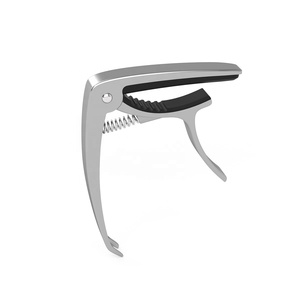 Accesorio para instrumento Musical de alta calidad, capo de guitarra de madera de aleación de aluminio de acero inoxidable ABS para guitarra acústica, ukelele, bajo - Product Image 4