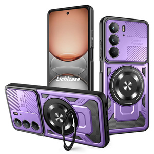 Ốp áo giáp khung vô hình họa tiết sợi Carbon cho realme C85 C85 Pro Vỏ sạc không dây - Product Image 6