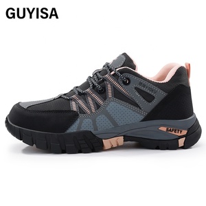 GUYISA Rose Nouveau Style Série <span class=keywords><strong>Randonnée</strong></span> Semelle en Caoutchouc <span class=keywords><strong>Chaussures</strong></span> de Sécurité Résistantes aux Perforations - Product Image 3