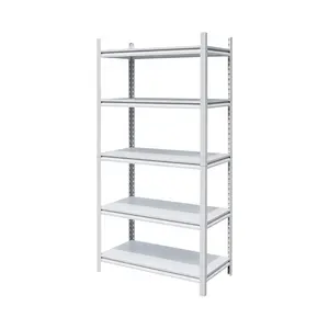 Boltless Metal Stacking Racks Armazém mercadorias Rack Heavy Duty Prateleiras prateleiras e prateleiras de armazenamento