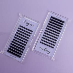 Extensions <span class=keywords><strong>de</strong></span> <span class=keywords><strong>cils</strong></span> Tsingzzu, bande ultra-fine, plateaux <span class=keywords><strong>de</strong></span> <span class=keywords><strong>cils</strong></span>, <span class=keywords><strong>cils</strong></span> londoniens, <span class=keywords><strong>cils</strong></span> coréens en PBT velours, extensions <span class=keywords><strong>de</strong></span> <span class=keywords><strong>cils</strong></span> noires et colorées - Product Image 6