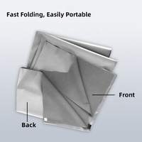 Écran Réfléchissant Métal Souple Yinzam 3D 8K pour Home Cinéma, Principalement pour Projecteurs LCD, Écran à Gain Élevé 3D en Cristal Gris pour Projecteur