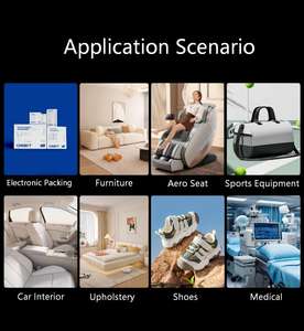 <span class=keywords><strong>Cuir</strong></span> synthétique <span class=keywords><strong>en</strong></span> silicone doux au toucher, résistant aux taches, anti-moisissure, PVC, pour sellerie automobile, yacht, <span class=keywords><strong>cuir</strong></span> médical - Product Image 6