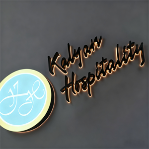 Tùy Chỉnh <span class=keywords><strong>Backlit</strong></span> 3D Acrylic Chữ LED Chiếu Sáng Khung Thép Không Gỉ IP65 Không Thấm Nước Cho Công Ty Bệnh Viện Cửa Hàng Dấu Hiệu Logo - Product Image 1