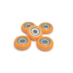 Bogenförmige POM-Material Kunststoffrolle 4x19x6mm mit Lager 624ZZ BSR-4-19-6 Mini-Rundrollenrad - Product Image 6