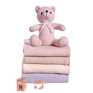 Personnalisé doux tendre raffiné délicat idéal cadeau de <span class=keywords><strong>naissance</strong></span> nouveau-né emmailloter solide cachemire <span class=keywords><strong>couverture</strong></span> de bébé pour unisexe - Product Image 1