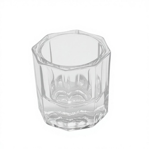 Herramientas para Decoración de Uñas al por Mayor, Vaso Octogonal Pequeño de Cristal sin Tapa, para Crear Uñas de Cristal, Vaso para Líquido Especial, Vaso Reconciliador VC966 - Product Image 1